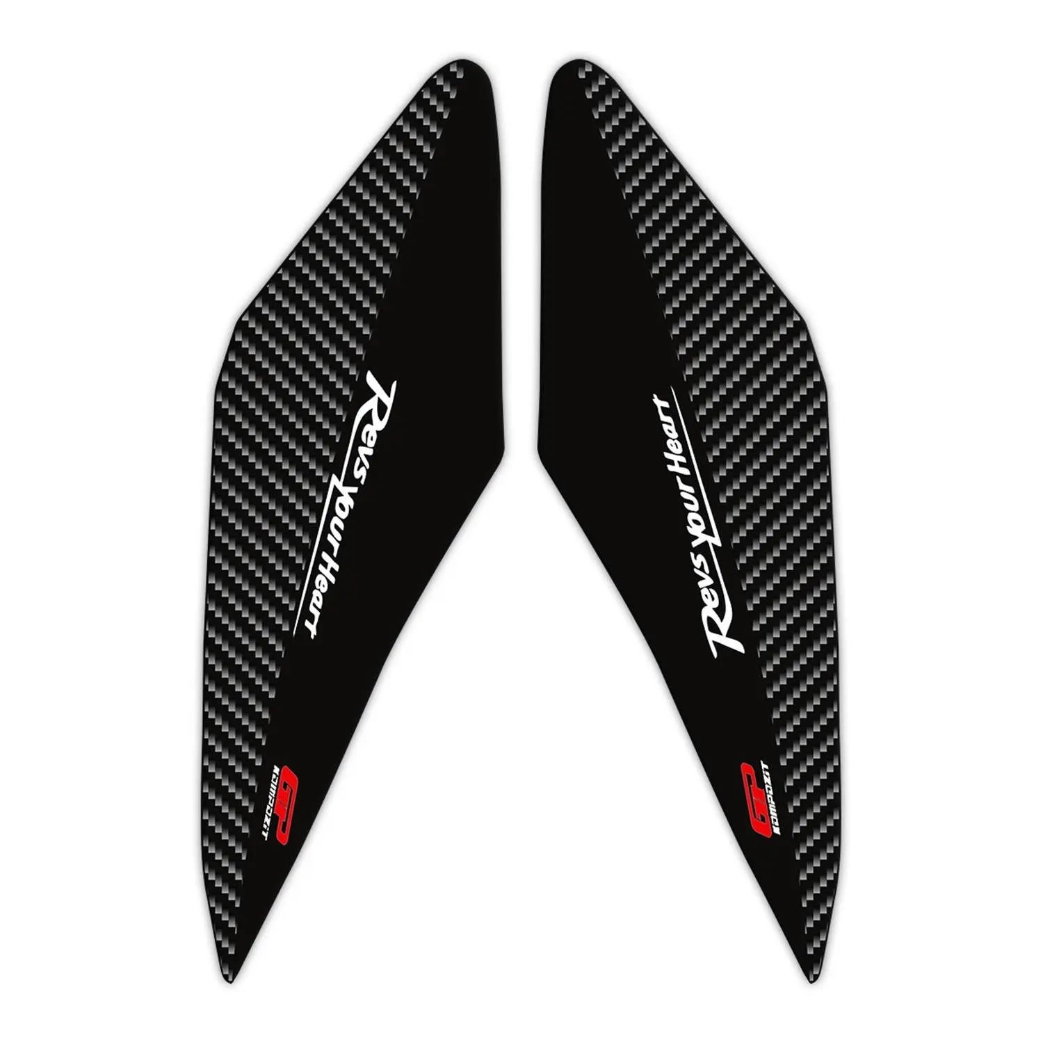 GP Composite For XMAX 2018-2022 Compatible Fairing Strip Sticker Pad Set Black-Carbon
GP Composite For XMAX 2018-2022 Compatible Fairing Strip Sticker Pad Set Black-Carbon