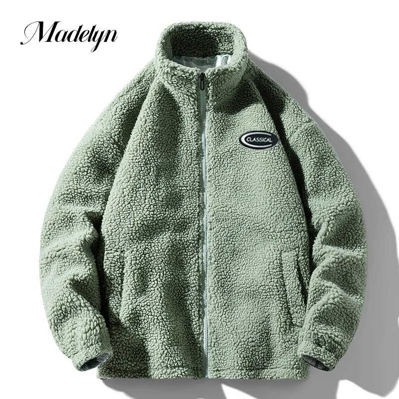 Куртка мужская зимняя из искусственной овечьей шерсти, на молнии
Куртка мужская зимняя из искусственной овечьей шерсти, на молнии