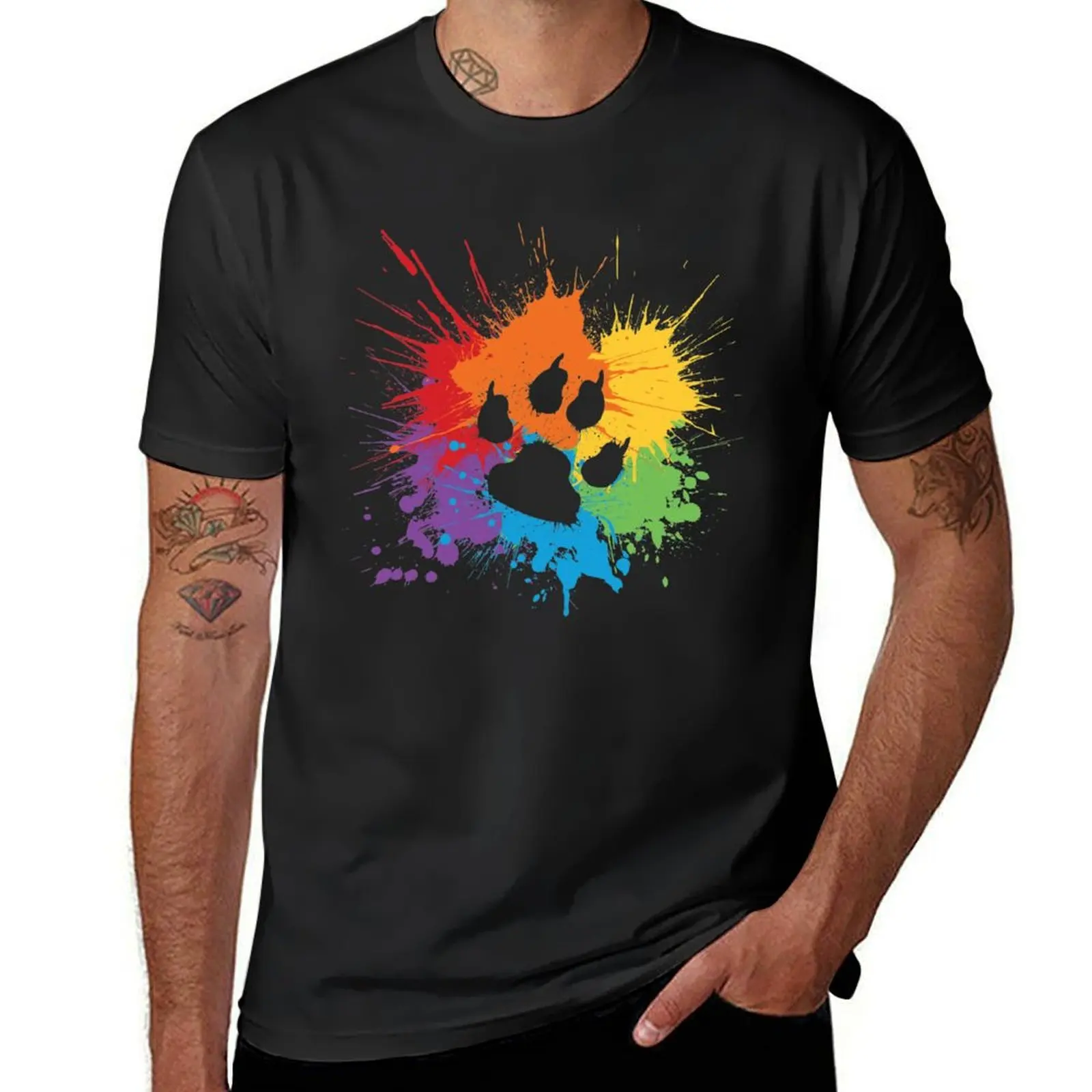 

Paw Pride: Dark 2019 T-Shirt sweat customs design your own blanks mens big and tall t shirts