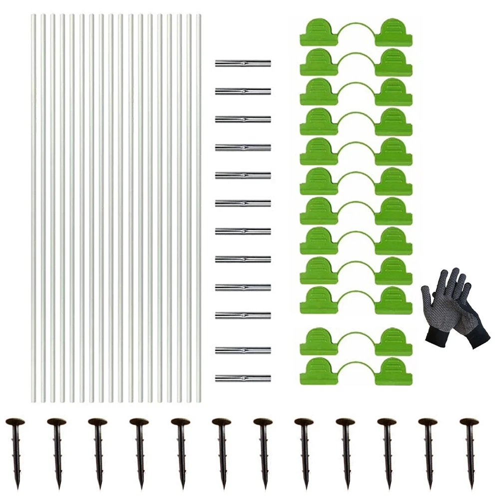 Easy Assembly Fiberglass Greenhouse Garden Support Hoops Raised Beds Support Hoops Sunshade Cloths Support Hoops
Easy Assembly Fiberglass Greenhouse Garden Support Hoops Raised Beds Support Hoops Sunshade Cloths Support Hoops