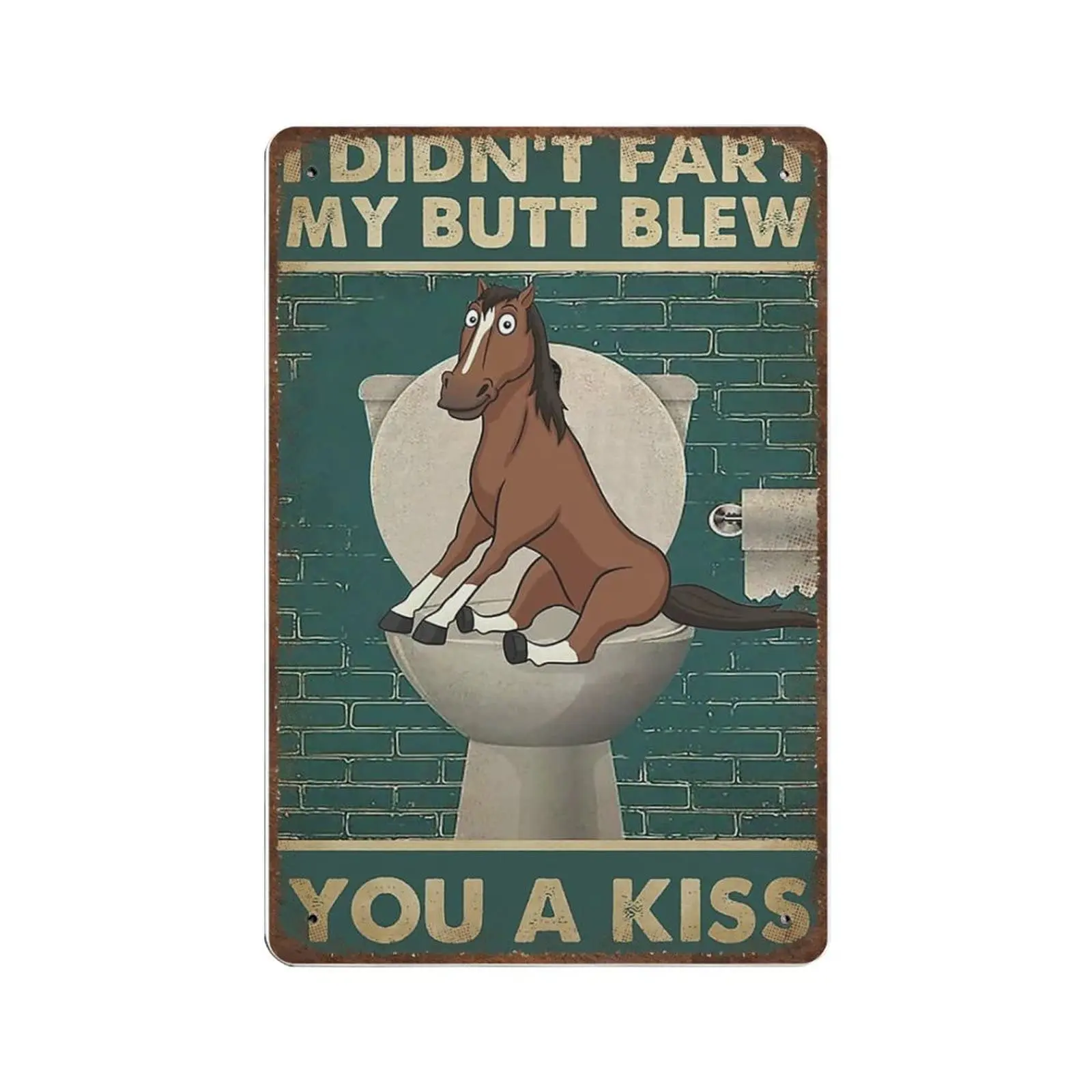 Antique Durable Thick Metal Sign,I Didn't Fart My Butt Blew Tin Sign,Novelty Signs for Home Kitchen Cafe Bar Man Cave,Size 8
Antique Durable Thick Metal Sign,I Didn't Fart My Butt Blew Tin Sign,Novelty Signs for Home Kitchen Cafe Bar Man Cave,Size 8