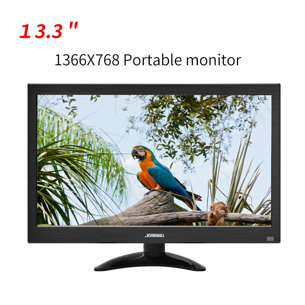 

Hd Monitor PC 13.3" 1366X768 Portable Monitor LCD TV Display PS4 With HDMI VGA USB AV BNC 12Inch 10.1 Inch Gaming Monitor