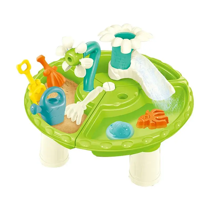 

Kids Water Table Activity Sensory Table 13 Pcs Set Kids Water Sandbox Play Table Set With Accessories Outdoor For Boys And Girls