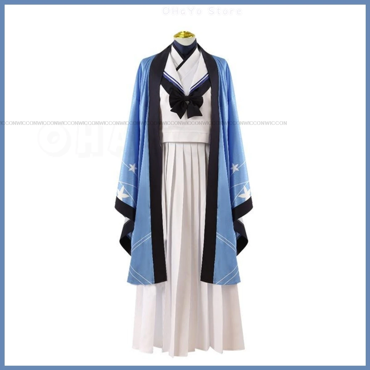 

Game Blue Archive Cos Goryou Nagusa Cosplay Costume Printing Sailor Woman Kawaii Halloween Cape JK Uniform Skirt Carnival Suit