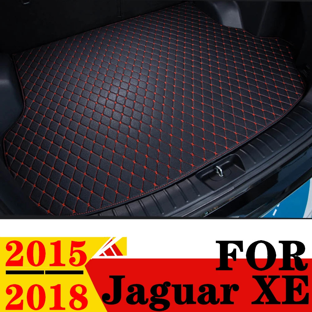 Автомобильный коврик для багажника Jaguar XE 2015 16-2018, всесезонный кожаный задний ковер XPE для груза, подкладка для багажника, автозапчасти, коврик для багажника
Автомобильный коврик для багажника Jaguar XE 2015 16-2018, всесезонный кожаный задний ковер XPE для груза, подкладка для багажника, автозапчасти, коврик для багажника