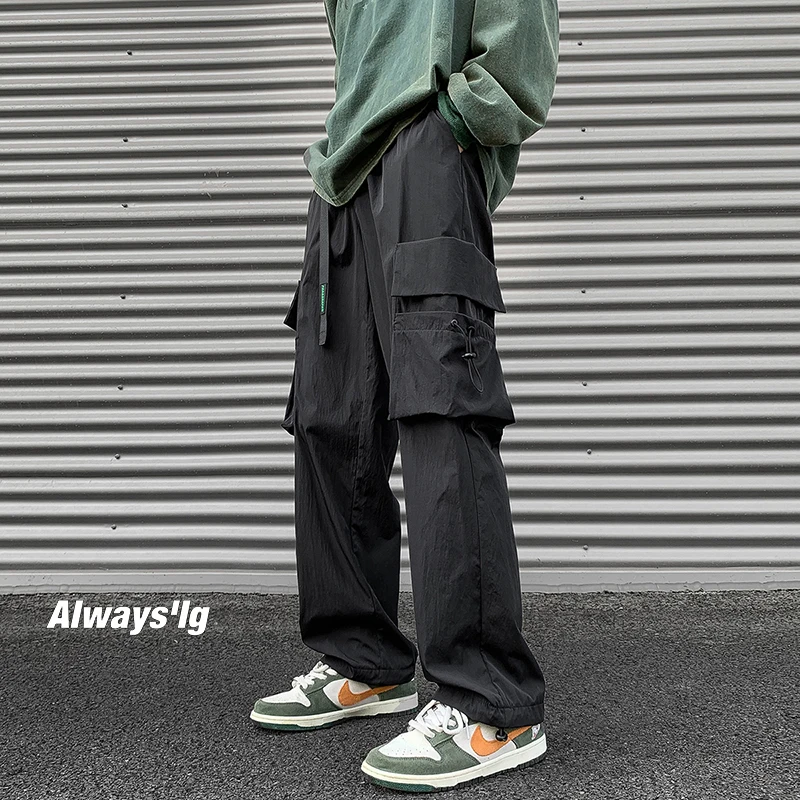 Hybskr Multi Pocket Cargo Pants Man Loose Straight Autumn Large Size American Street Pants M-5x Nylon Fabric Y2k Male Trousers
Hybskr Multi Pocket Cargo Pants Man Loose Straight Autumn Large Size American Street Pants M-5x Nylon Fabric Y2k Male Trousers