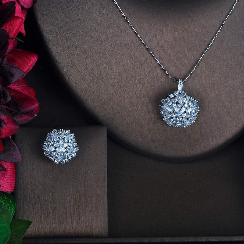 Fashion New Design Top Quality Full AAA Cubic Zirconia Jewelry Sets Earring Set Wedding Accessories Gifts Wholesale Price N-510 
Fashion New Design Top Quality Full AAA Cubic Zirconia Jewelry Sets Earring Set Wedding Accessories Gifts Wholesale Price N-510