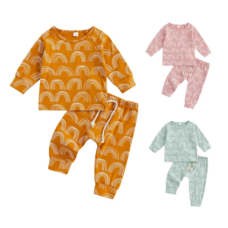 RUEWEY Pant Sets Baby Girls Boys Clothes Autumn Infant Top and Bottom Sets for Children Suit Baby Items Groups Clothing Newborn
RUEWEY Pant Sets Baby Girls Boys Clothes Autumn Infant Top and Bottom Sets for Children Suit Baby Items Groups Clothing Newborn