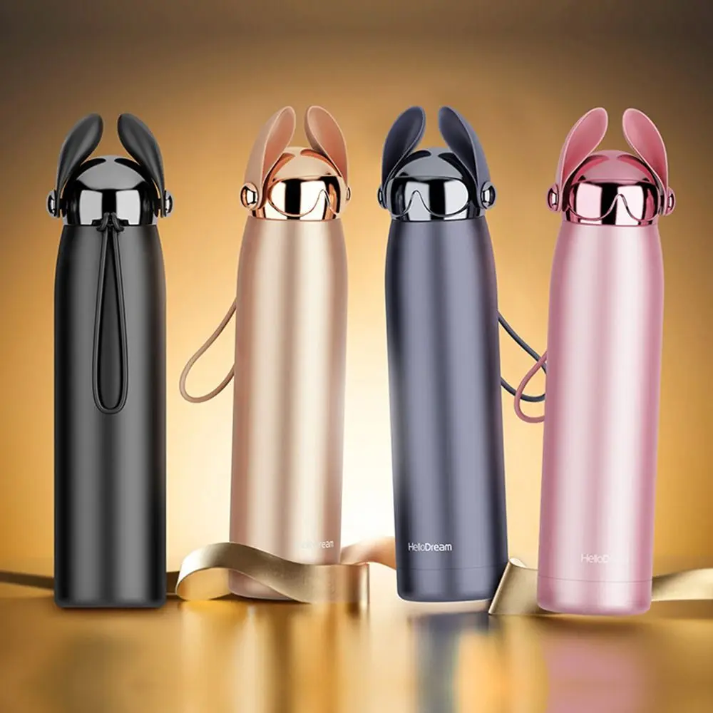 1Pcs Dog Ear Water Bottle Durable Thermal Double Layer Thernos Bottle Stainless Steel Travel Mug Vacuum Flasks Tea Milk Coffee
1Pcs Dog Ear Water Bottle Durable Thermal Double Layer Thernos Bottle Stainless Steel Travel Mug Vacuum Flasks Tea Milk Coffee