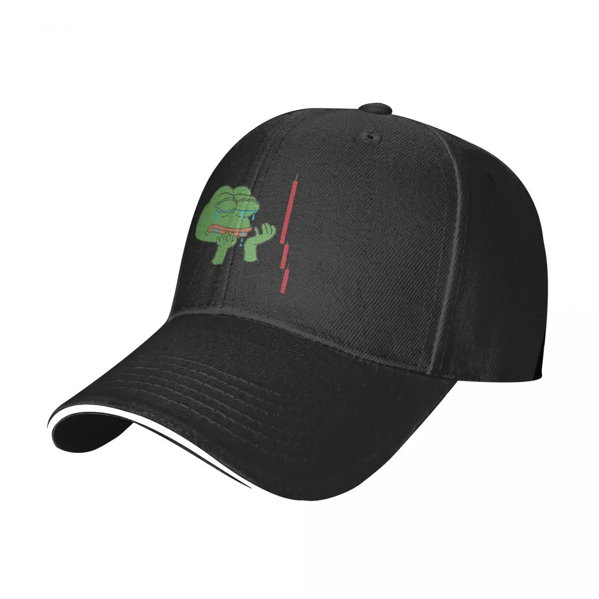 

Cry Pepe Baseball Cap Cute Frog Unisex Men Print Trucker Hat Summer Stylish Running Hippie Hot Sale Baseball Caps