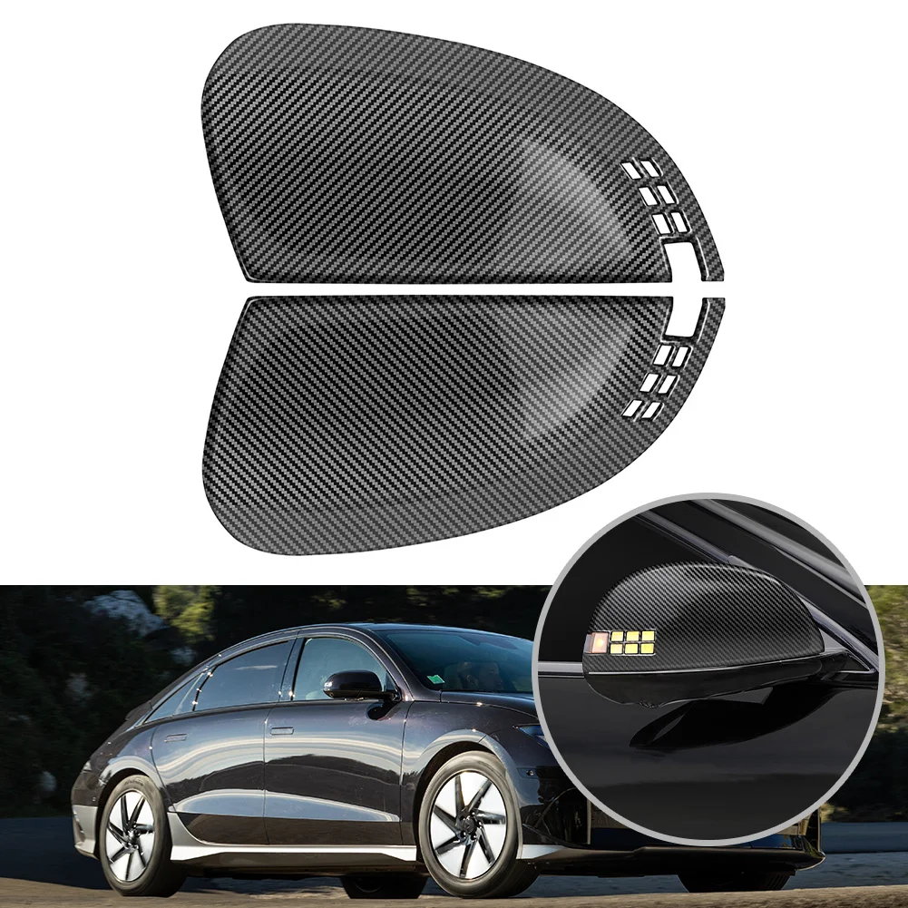 For Hyundai IONIQ 6 2022+ 2pcs Carbon Fiber ABS Side Rearview Mirror Cover Trim Accessories For Vehicles
For Hyundai IONIQ 6 2022+ 2pcs Carbon Fiber ABS Side Rearview Mirror Cover Trim Accessories For Vehicles