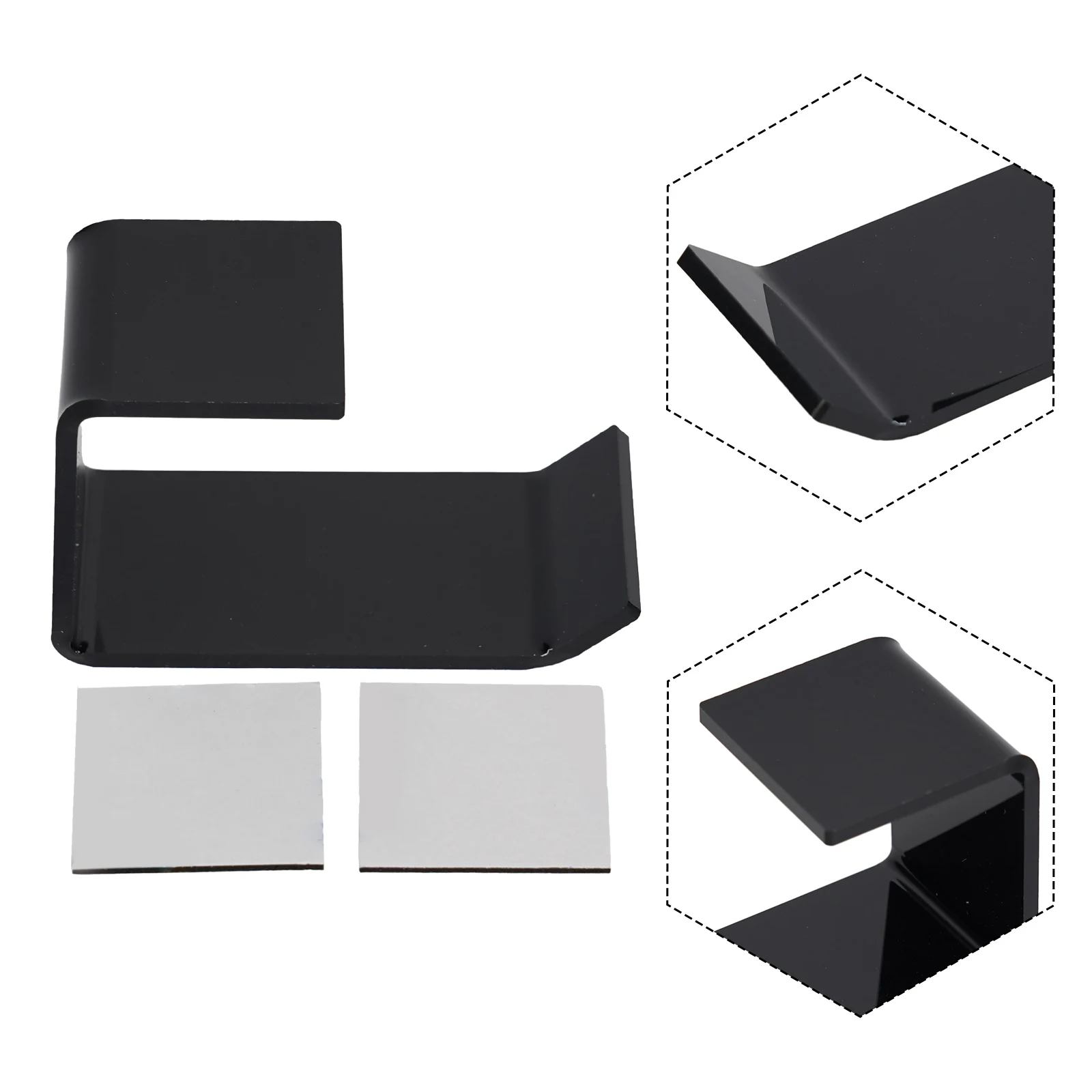 and Sturdy Acrylic Headphone Hooks Compatible with Wired and Wireless Headphones Protects Headband from Wear
and Sturdy Acrylic Headphone Hooks Compatible with Wired and Wireless Headphones Protects Headband from Wear