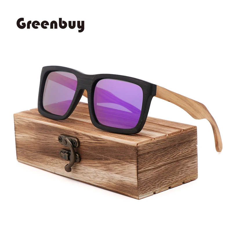 

Fashion Black bamboo Frame Zebra Legs Sunglasses Polarizing UV400 TAC Anti-ultraviolet Eyewears for Men Women Driving Outdoor