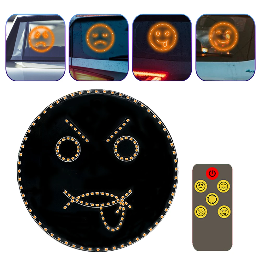 Car LED Light Funny Neon Light Signs Smile Face Neon Sign wih Remote Control Rear Windshield LED Warning Sign
Car LED Light Funny Neon Light Signs Smile Face Neon Sign wih Remote Control Rear Windshield LED Warning Sign