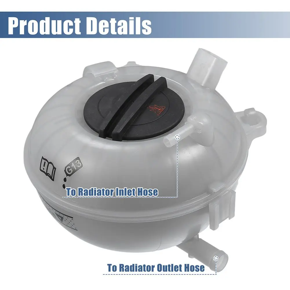 1pc Gray Car Coolant Reservoir Expansion Tank Water Bottle W/ Cap Plastic For Golf 7 MK7 5QD121407H 5Q0121407A Radiators Parts
1pc Gray Car Coolant Reservoir Expansion Tank Water Bottle W/ Cap Plastic For Golf 7 MK7 5QD121407H 5Q0121407A Radiators Parts
