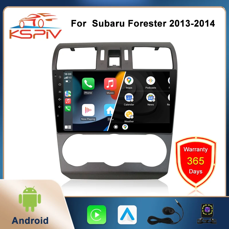 KSPIV Android Car Radio for Subaru Forester 2013-2014 in Dash Stereo Video Multimedia Player with Carplay AM FM GPS Navigation
KSPIV Android Car Radio for Subaru Forester 2013-2014 in Dash Stereo Video Multimedia Player with Carplay AM FM GPS Navigation