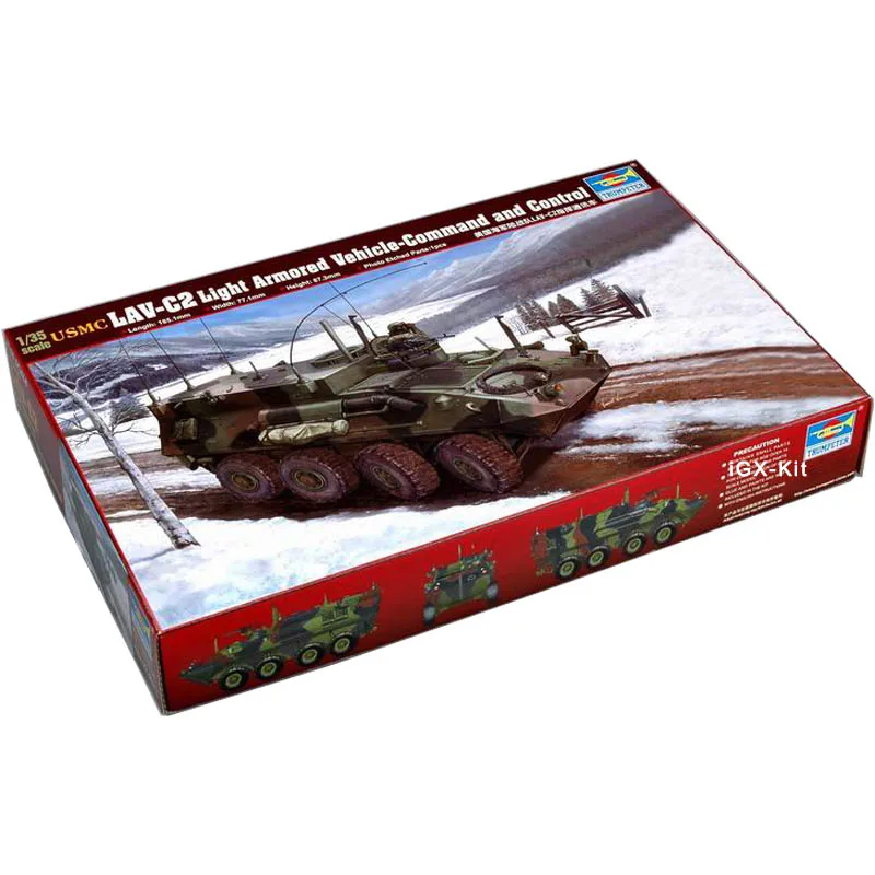Trumpeter 00371 1/35 USMC LAV-C2 светильник армированный командный автомобиль детская Военная игрушка пластиковая сборка набор для моделирования
Trumpeter 00371 1/35 USMC LAV-C2 светильник армированный командный автомобиль детская Военная игрушка пластиковая сборка набор для моделирования