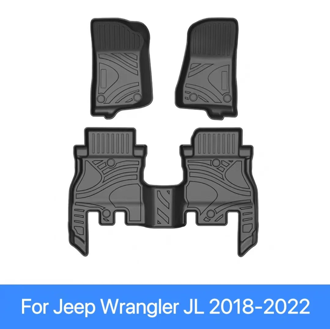 3D резиновые автомобильные коврики, подходят для Jeep Wrangler JL 2018 2019 2020 2021 2022, коврики для интерьера
3D резиновые автомобильные коврики, подходят для Jeep Wrangler JL 2018 2019 2020 2021 2022, коврики для интерьера