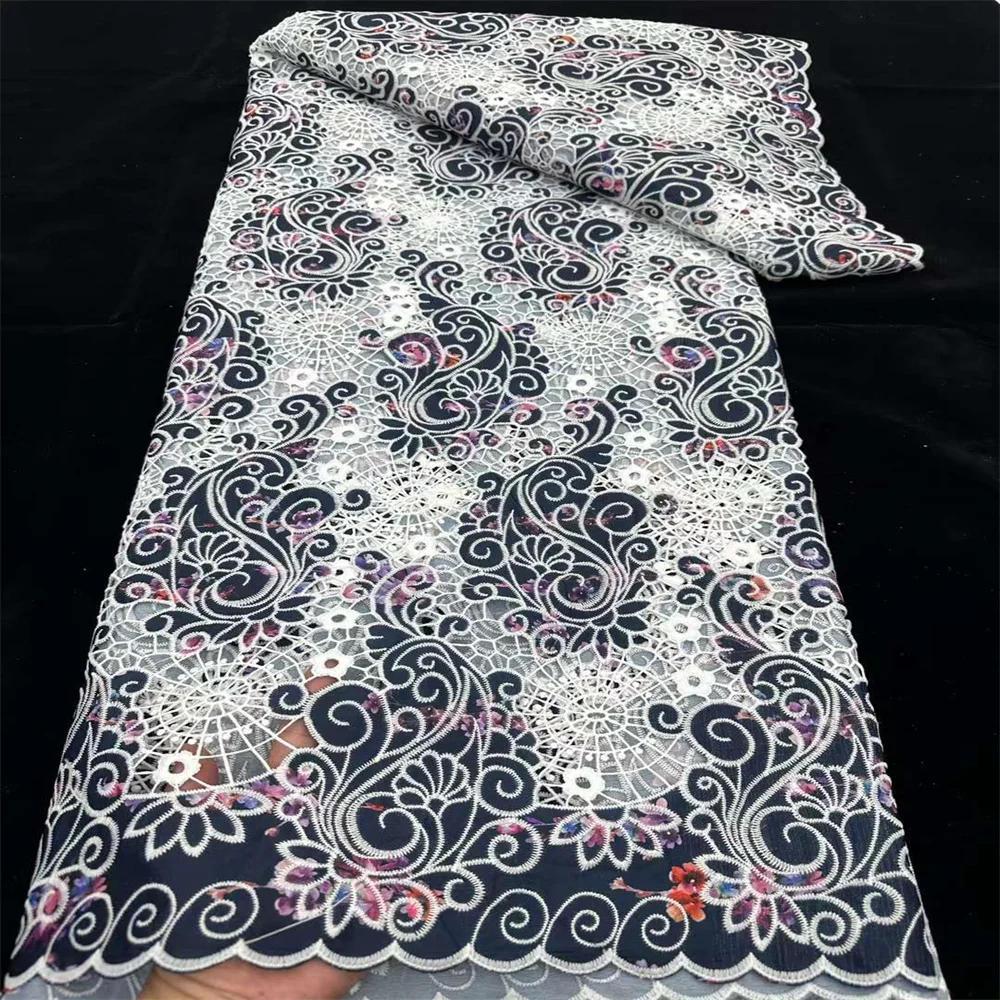 Hot Sale African Guipure Lace Fabric High Quality Nigeria Milk Silk Lace Water Soluble Cord Lace Fabric For Wedding Party XC2102
Hot Sale African Guipure Lace Fabric High Quality Nigeria Milk Silk Lace Water Soluble Cord Lace Fabric For Wedding Party XC2102