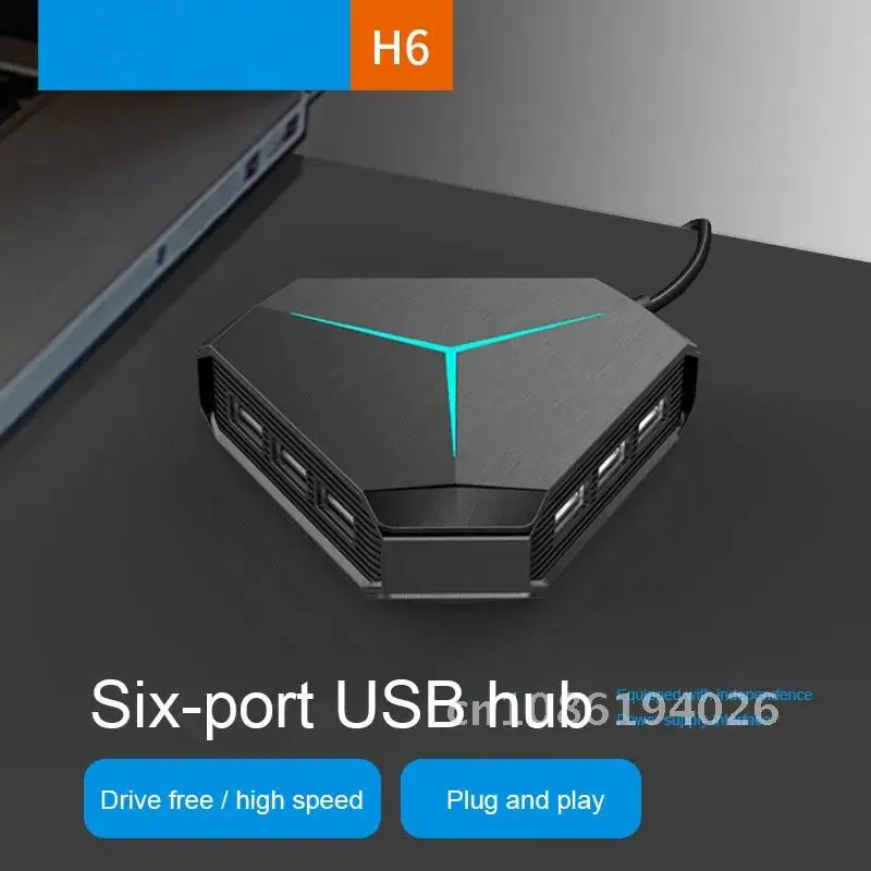 USB Splitter 6 Ports High Speed 2.0 Hub TF SD Card Reader with eaphone microphone interface For PC Computer Accessories
USB Splitter 6 Ports High Speed 2.0 Hub TF SD Card Reader with eaphone microphone interface For PC Computer Accessories