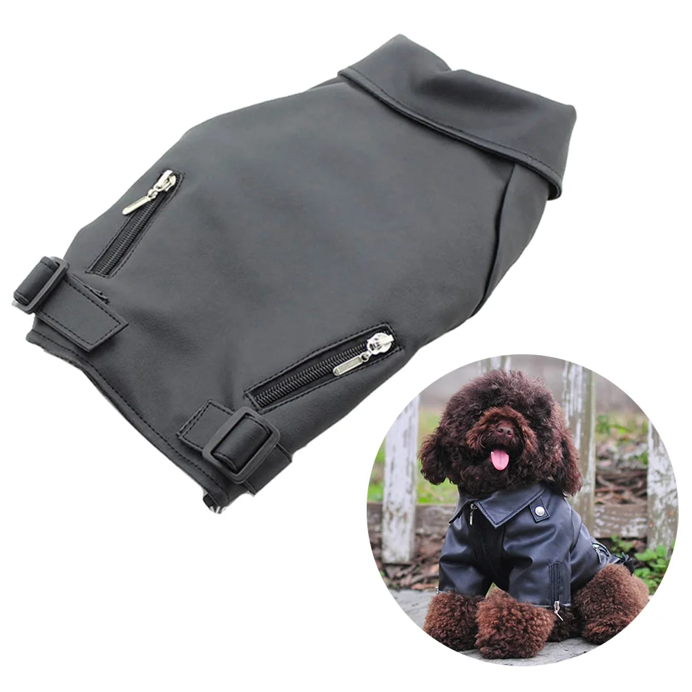 

Pet Dog Coat PU Jacket Soft Waterproof Dog Cloth Outdoor Puppy Outerwear Puppy Coat Jacket Winter Warm Clothes (XXS-5XL)