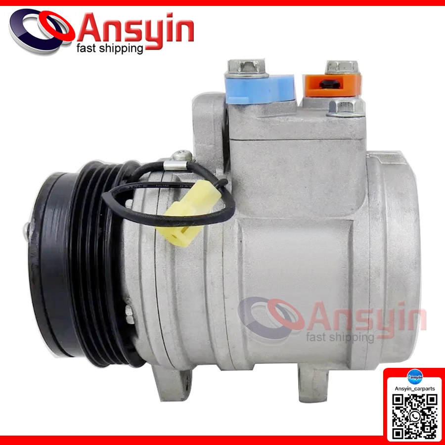 For Car CHEVROLET KALOS 1.2 DAEWOO MATIZ KALOS 1998-2005 SP10 AC Compressor 95925480 96314801 96256053 96528117 96528118 720058
For Car CHEVROLET KALOS 1.2 DAEWOO MATIZ KALOS 1998-2005 SP10 AC Compressor 95925480 96314801 96256053 96528117 96528118 720058