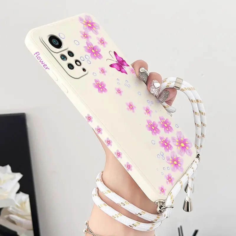 Peach Blossoms Bloom Crossbody Lanyard Silicone Phone Case For Xiaomi Redmi Note 11 Pro 12Pro 11 11S 10 Pro 12 9S 8 Pro Cover
Peach Blossoms Bloom Crossbody Lanyard Silicone Phone Case For Xiaomi Redmi Note 11 Pro 12Pro 11 11S 10 Pro 12 9S 8 Pro Cover
