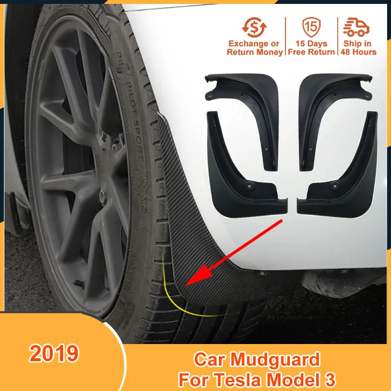 2019-2019 Mudguards For Tesla Model 3 2019 Accessories Mudflaps Front Rear 4Pcs/Set Mud Flaps Splash Guards Fender Protector
2019-2019 Mudguards For Tesla Model 3 2019 Accessories Mudflaps Front Rear 4Pcs/Set Mud Flaps Splash Guards Fender Protector
