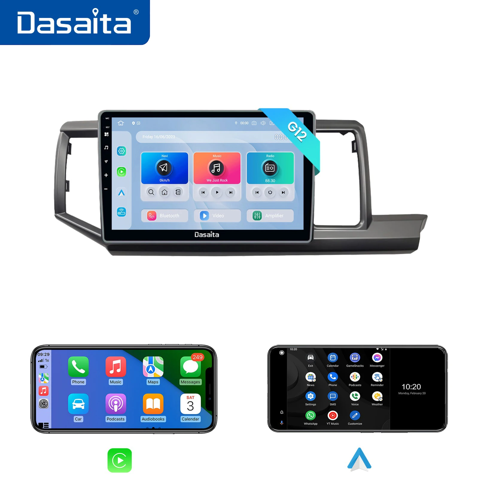 Автомобильный радиоприемник Dasaita Android для Nissan X-Trail Qashqai 2014 2015 2016 2017 2018 2019 2020 GPS плеер DSP Android Авто Carplay
Автомобильный радиоприемник Dasaita Android для Nissan X-Trail Qashqai 2014 2015 2016 2017 2018 2019 2020 GPS плеер DSP Android Авто Carplay