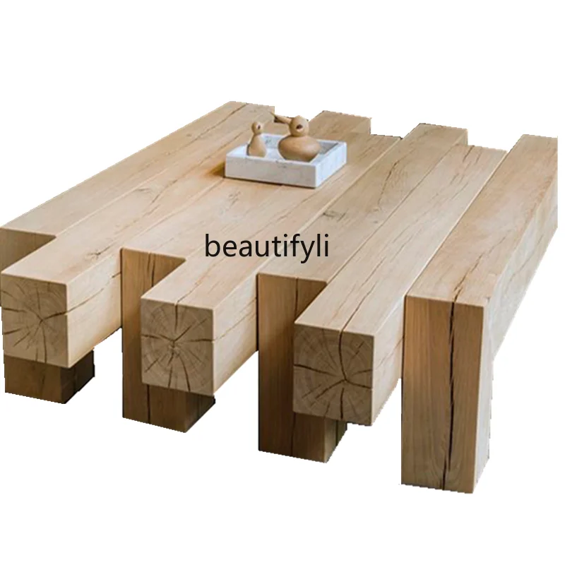 Nordic Tea Original Ecological Solid Wood Living Room Tea Table Shaped Retro Tea Table Simple Personality Creative
Nordic Tea Original Ecological Solid Wood Living Room Tea Table Shaped Retro Tea Table Simple Personality Creative