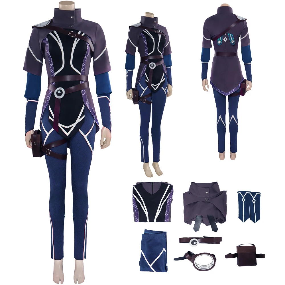 The Dragon Cos Prince Rayla Cosplay Fantasia Costume Disguise Women Top Pants Fantasy Halloween Carnival Female Roleplay Suit
The Dragon Cos Prince Rayla Cosplay Fantasia Costume Disguise Women Top Pants Fantasy Halloween Carnival Female Roleplay Suit