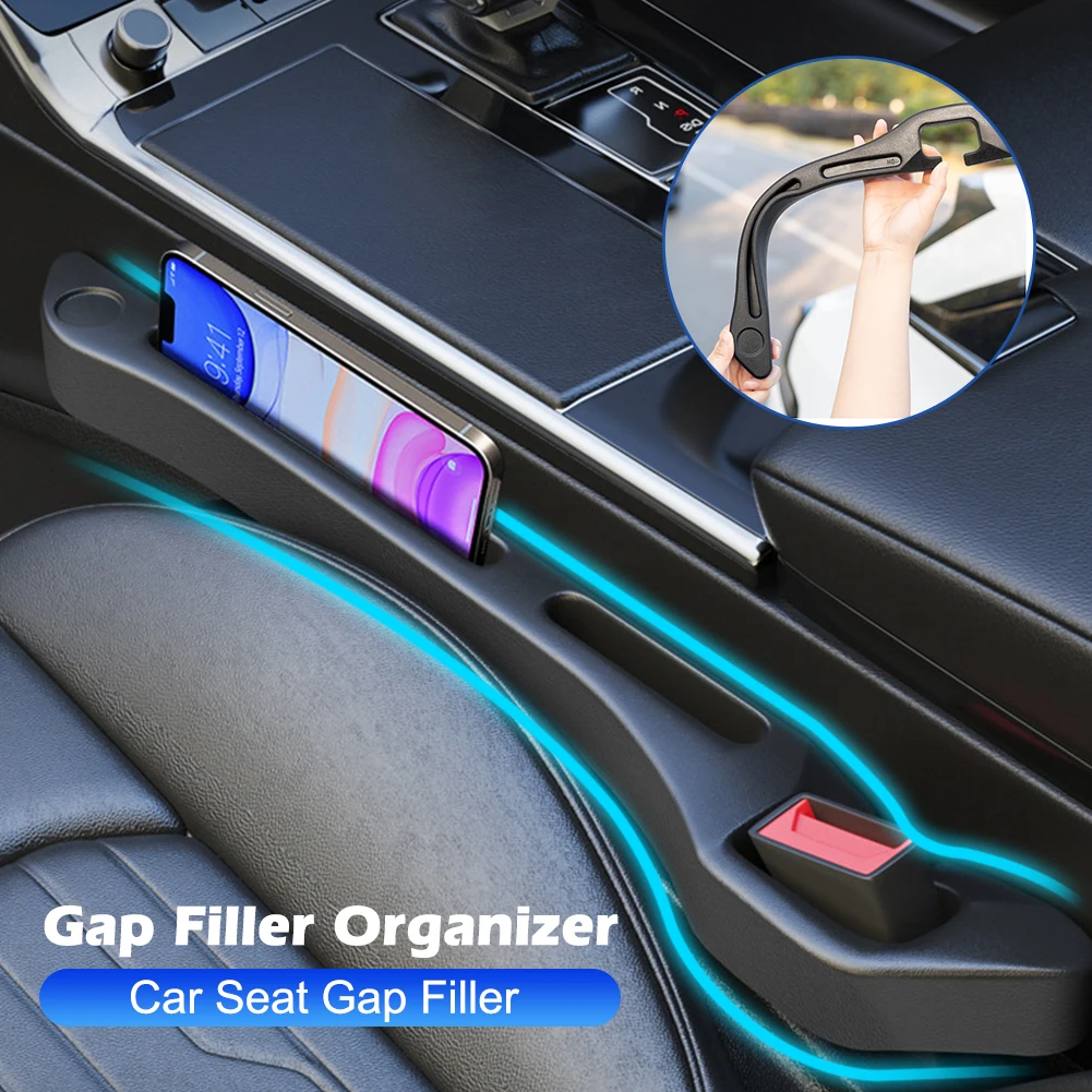 1Pair Car Seat Gap Filler Organizer Universal PU Console Anti-Drop Seat Gap Filling Strip with Storage Auto Interior Accessories
1Pair Car Seat Gap Filler Organizer Universal PU Console Anti-Drop Seat Gap Filling Strip with Storage Auto Interior Accessories