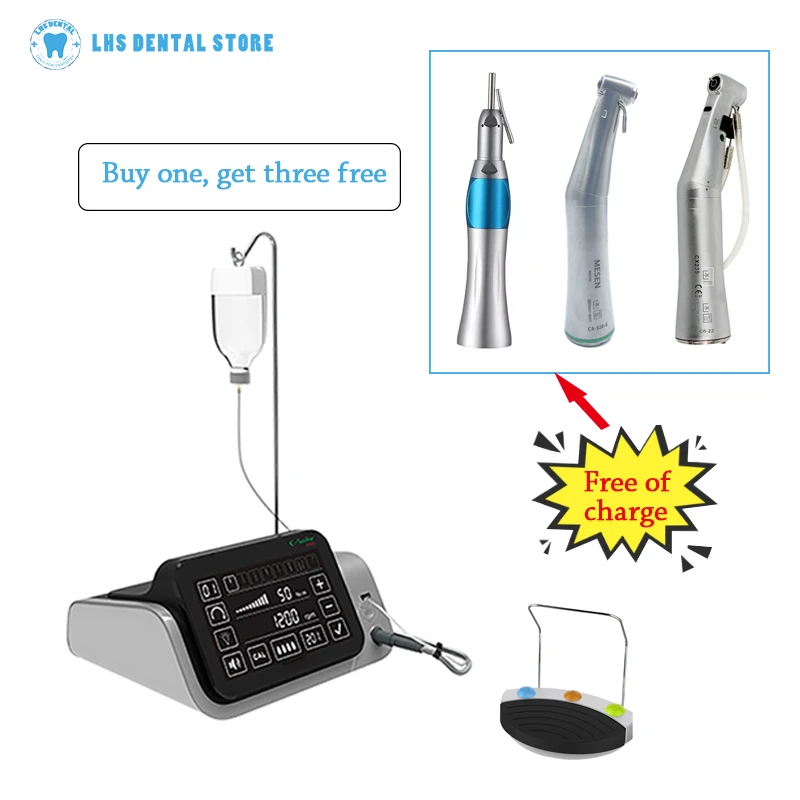 COXO SOCO C-Sailor Pro Implant Motor System Dental Equipments Surgical Drill Brushless Motor With LCD Touch Screen For Dentist
COXO SOCO C-Sailor Pro Implant Motor System Dental Equipments Surgical Drill Brushless Motor With LCD Touch Screen For Dentist