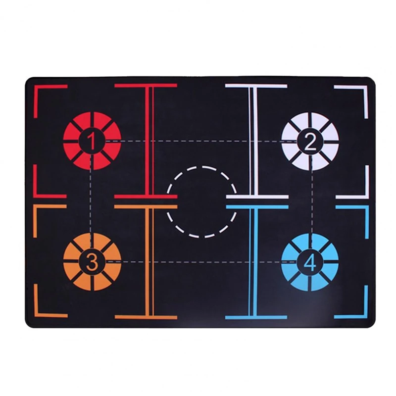 

Dribble Training Mat Durable Basketball Footstep Mat Auxiliary Tool Non Slip Agility Training Multifunctional