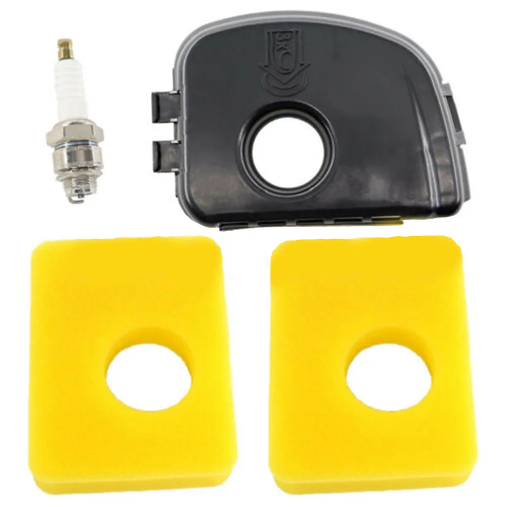 1pcs Air Filter With Cover Spark Plug For 450E 500E 550E 550EX Fitted With Foam Air Filter For 08P502 08P602 Models Carburetors
1pcs Air Filter With Cover Spark Plug For 450E 500E 550E 550EX Fitted With Foam Air Filter For 08P502 08P602 Models Carburetors