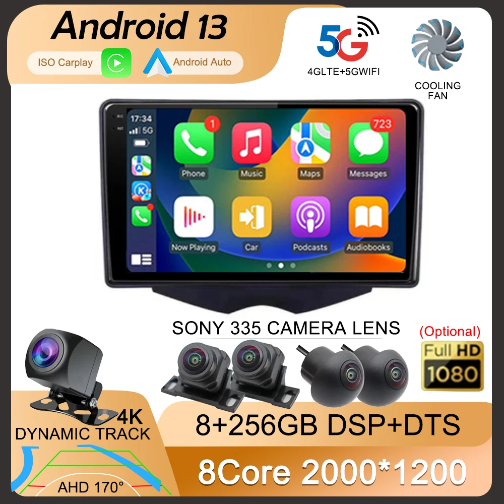 Android 13 GPS Navigation Car Radio For Hyundai Veloster FS 2011 - 2017 Wireless Multimedia Video Player BT 360 Camera Stereo 4G 
Android 13 GPS Navigation Car Radio For Hyundai Veloster FS 2011 - 2017 Wireless Multimedia Video Player BT 360 Camera Stereo 4G