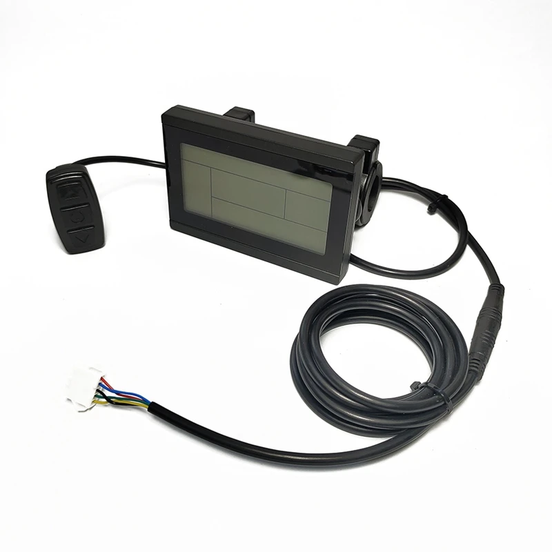 1 PCS Ebike 24V 36V 48V 72V KT LCD3 LCD Display Black Metal+Plastic Electric Bicycle Smart Meter
1 PCS Ebike 24V 36V 48V 72V KT LCD3 LCD Display Black Metal+Plastic Electric Bicycle Smart Meter