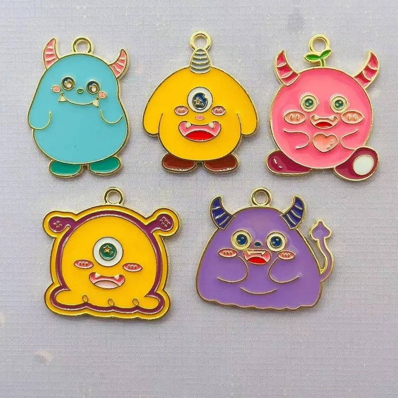 10pcs Cartoon Anime Cow Ox One eyed Monster Charms DIY Earring Necklace Keychain Pendant for Jewelry Making Accessories
10pcs Cartoon Anime Cow Ox One eyed Monster Charms DIY Earring Necklace Keychain Pendant for Jewelry Making Accessories