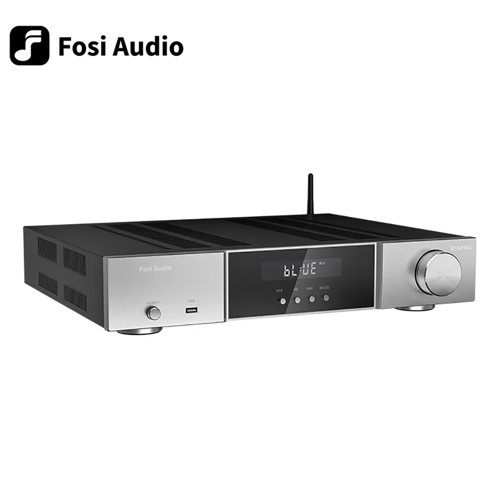 Усилитель для домашнего аудиоресивера Fosi Audio E10 PRO, Bluetooth 5,0, DAC HiFi TPA3251D2 U-Disk, Bluetooth, AUX вход для динамиков 
Усилитель для домашнего аудиоресивера Fosi Audio E10 PRO, Bluetooth 5,0, DAC HiFi TPA3251D2 U-Disk, Bluetooth, AUX вход для динамиков