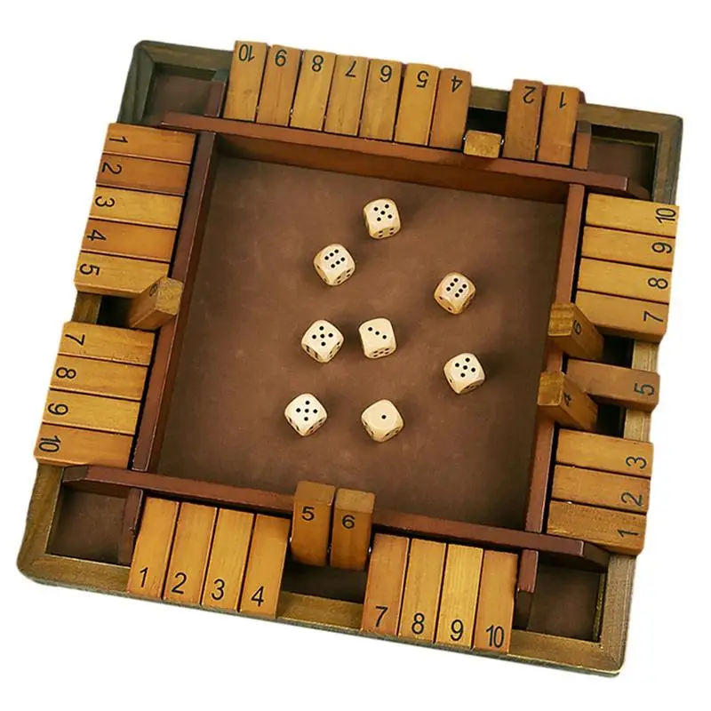 Flip Numbers Game 4 Sided Large Wooden Board Game Simple And Fun Family Board Games For Kids Math Learning Addition
Flip Numbers Game 4 Sided Large Wooden Board Game Simple And Fun Family Board Games For Kids Math Learning Addition