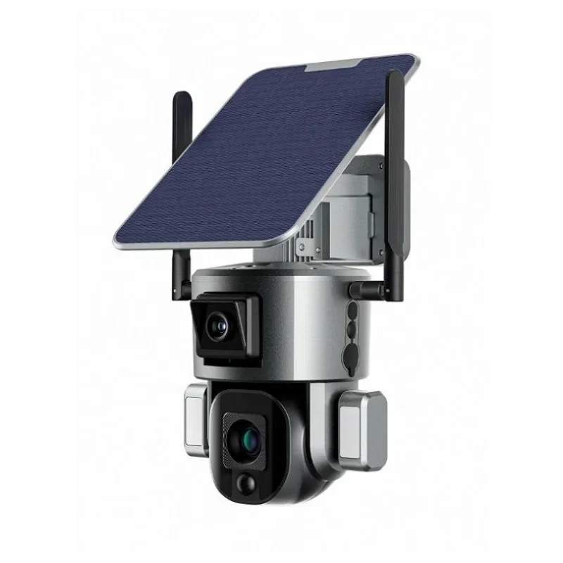 4K high-definition 8MP 360 360 panoramic intelligent humanoid tracking 4g solar PTZ anti-theft WiFi solar PTZ camera
4K high-definition 8MP 360 360 panoramic intelligent humanoid tracking 4g solar PTZ anti-theft WiFi solar PTZ camera