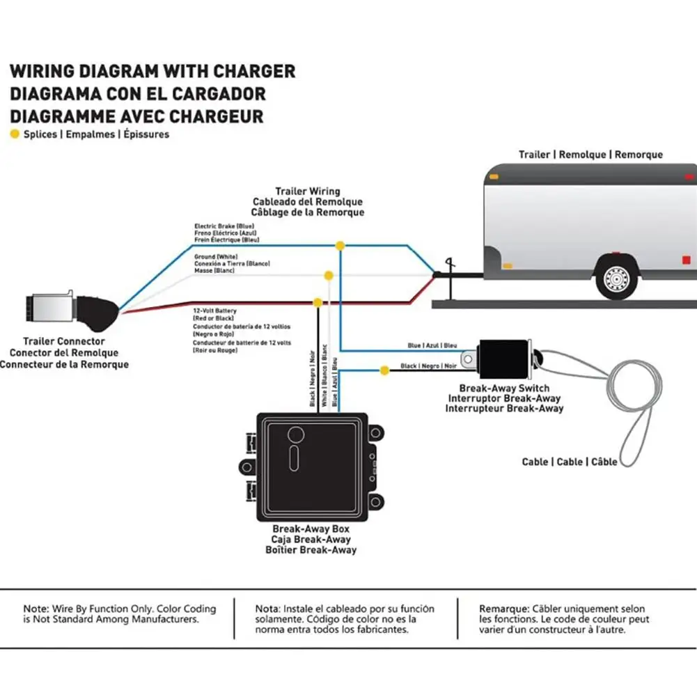 Trailer Brakes Breakaway Kit With Switch 12V LED Test Light Kit Away Waterproof Break Brake Trailer Electric Controller Sys
Trailer Brakes Breakaway Kit With Switch 12V LED Test Light Kit Away Waterproof Break Brake Trailer Electric Controller Sys