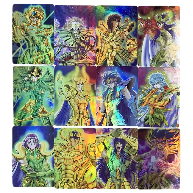 13pcs/set Saint Seiya Shion Aiolos Dohko Aiolia Milo Animation Characters Flash Card Classics Anime Collection Cards Toy Gift
13pcs/set Saint Seiya Shion Aiolos Dohko Aiolia Milo Animation Characters Flash Card Classics Anime Collection Cards Toy Gift