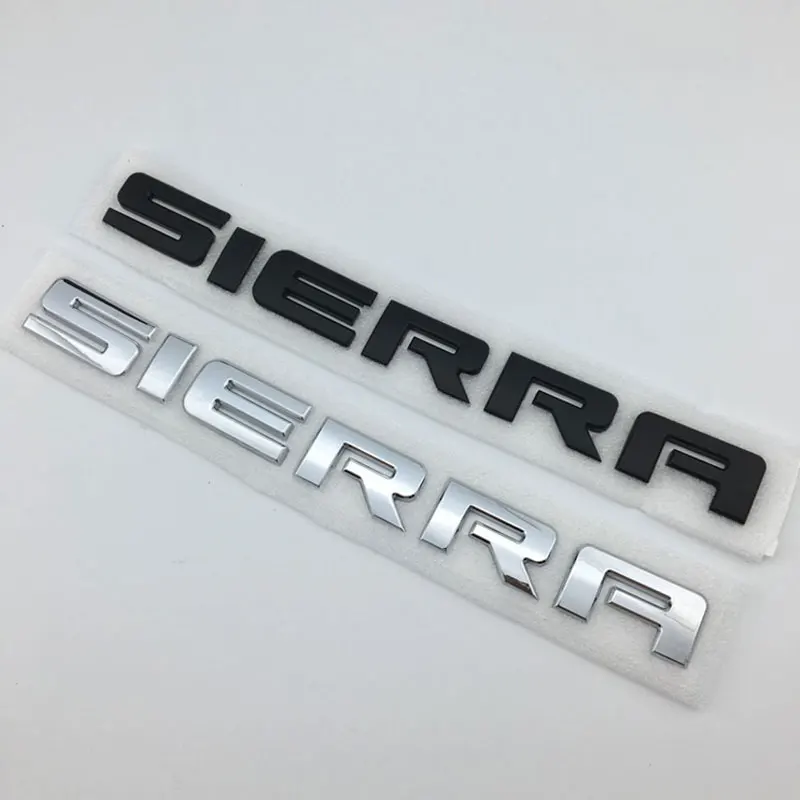 Модифицированные аксессуары для заднего багажника GMC SIERRA, украшение для корпуса, универсальные наклейки для SIERRA original letter автомобильные наклейки-логотипы
Модифицированные аксессуары для заднего багажника GMC SIERRA, украшение для корпуса, универсальные наклейки для SIERRA original letter автомобильные наклейки-логотипы