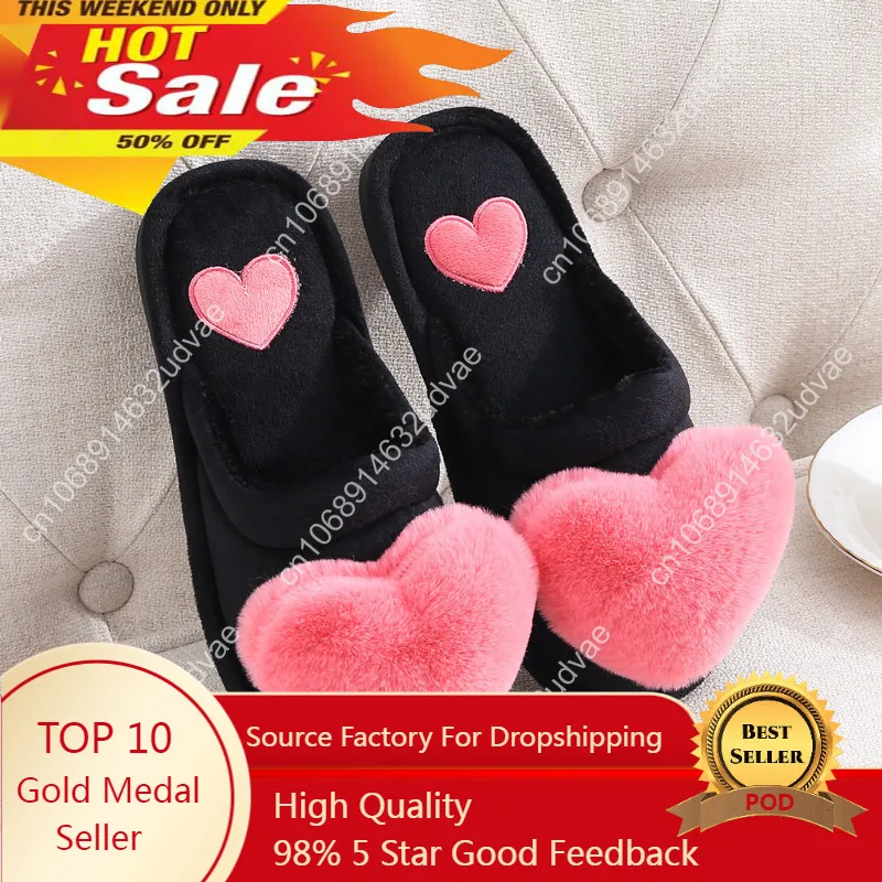 Winter Warm Slippers women shoes woman cute Love Heart plush slippers home slippers indoor slipper Faux Fur slides House Slipper
Winter Warm Slippers women shoes woman cute Love Heart plush slippers home slippers indoor slipper Faux Fur slides House Slipper