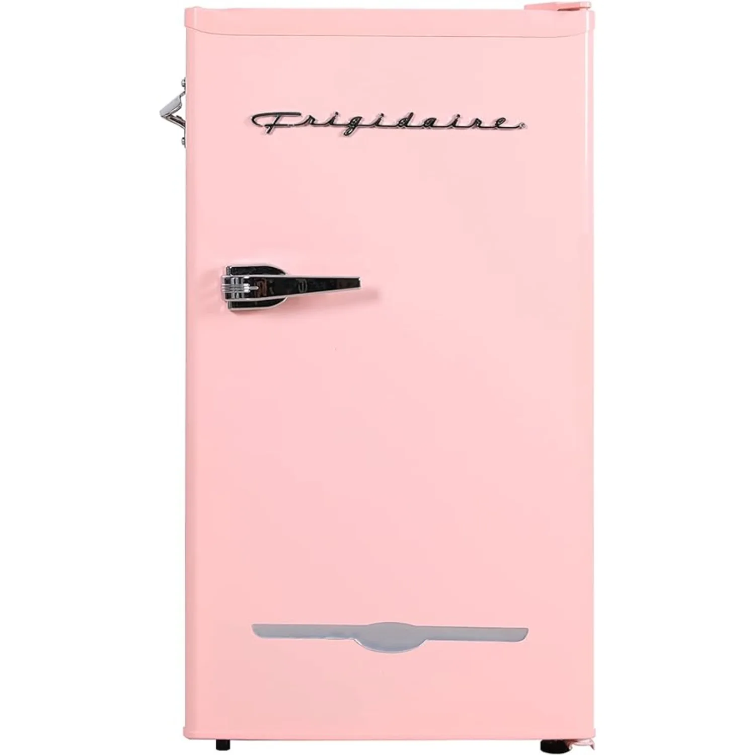 

EFR376 Retro Bar Fridge Refrigerator with Side Bottle Opener, 3.2 cu. Ft, Pink/Coral | USA | NEW