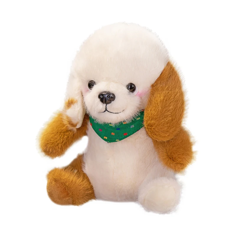 

25/35 см имитация собаки пудель плюшевые игрушки животные реалистичное искусственное животное кукла комната Декор для мальчиков день рождения Рождественский подарок