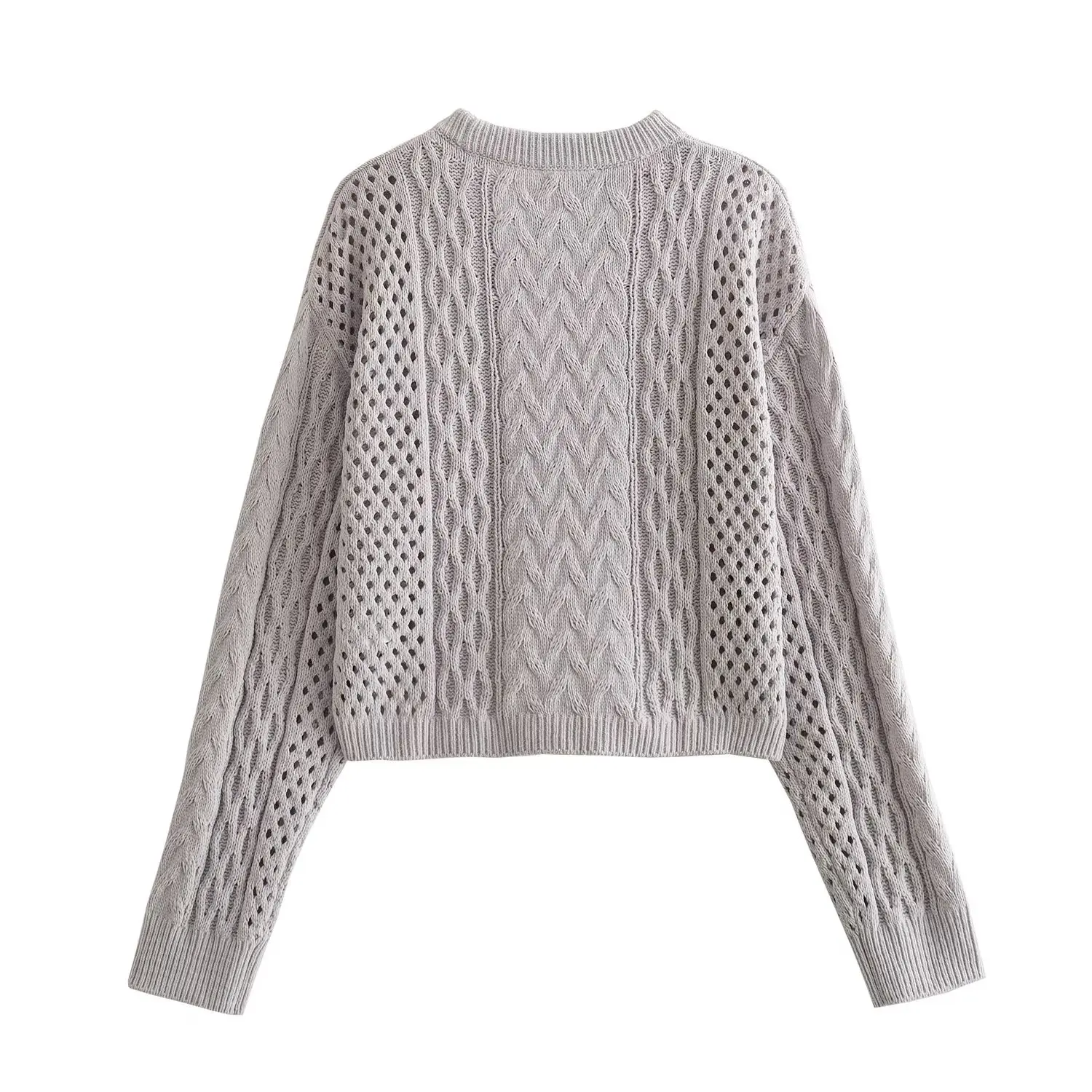 Withered High Street Jacquard Hollow out Knitwear Fashion Girl Chenille Sweater Women Pullover Tops
Withered High Street Jacquard Hollow out Knitwear Fashion Girl Chenille Sweater Women Pullover Tops