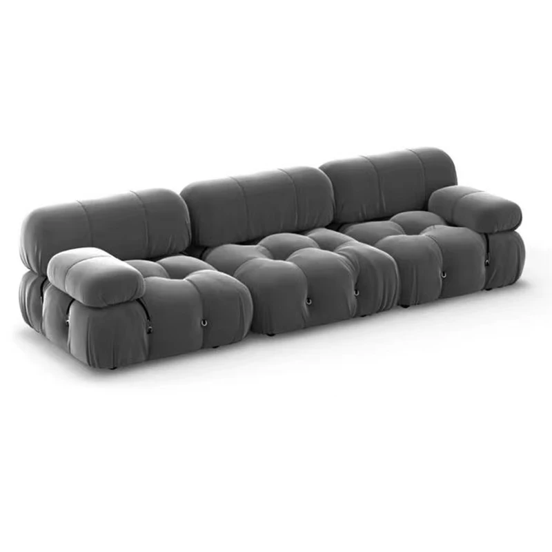 Italian art style light luxury fabric sofa creative living room Nordic sponge straight row leisure sofa combination 
Italian art style light luxury fabric sofa creative living room Nordic sponge straight row leisure sofa combination