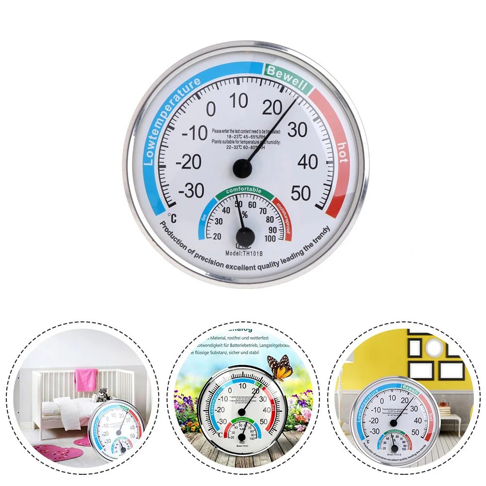 Thermometer Hygrometer Thermo Analogue Humidity Room Climate Control Inside Household Garden Measurement Accessories
Thermometer Hygrometer Thermo Analogue Humidity Room Climate Control Inside Household Garden Measurement Accessories
